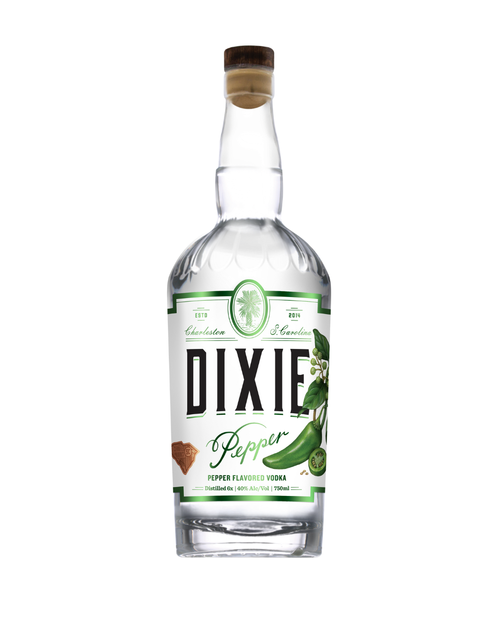 Dixie Black Pepper Vodka | ReserveBar | Gin