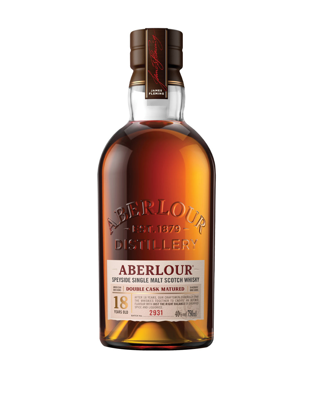 Aberlour 18 Year Old Single Malt Whisky 750ml – Mission Wine & Spirits