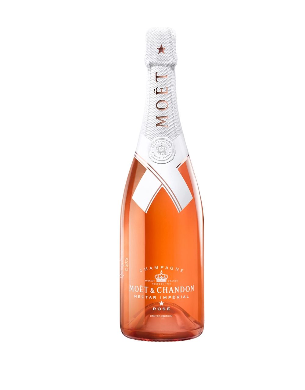 Moet & Chandon x Off White Limited Nectar Imperial Rose Virgil Abloh *IN  HAND*