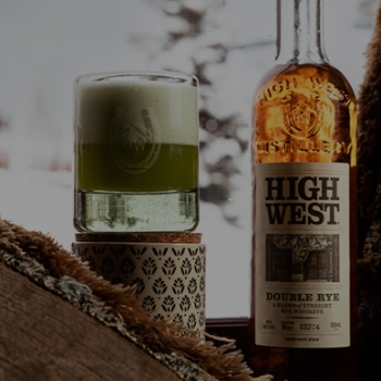 A bottle of High West